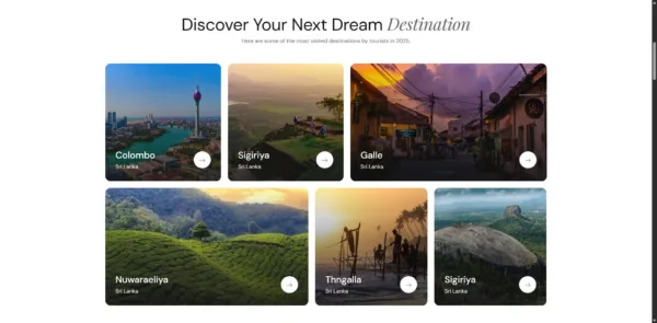 Tourism Website
